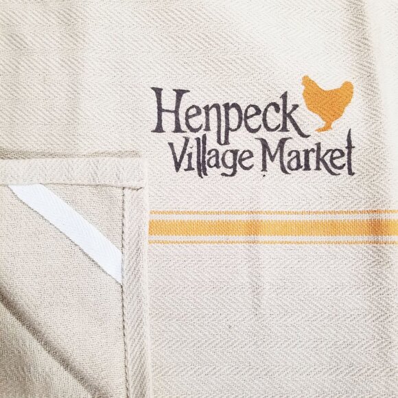 Kitchen Towels w/Chicken Theme Bundle 3 Cotton Homespun Towels - Picture 8 of 10